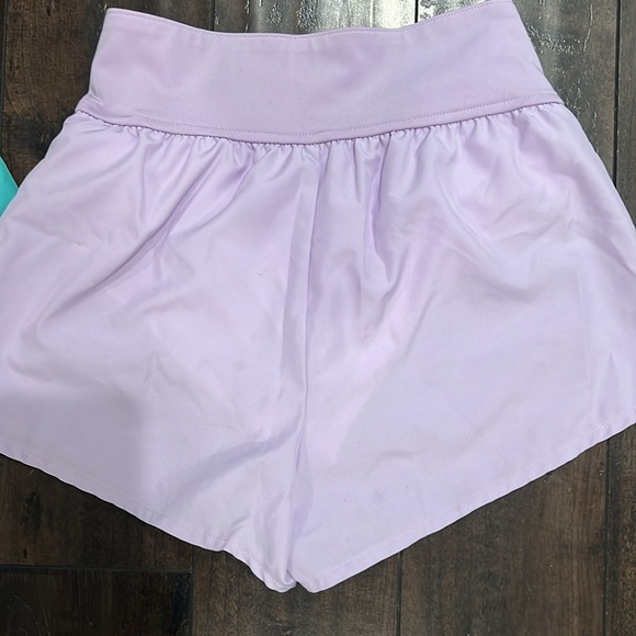 Abercrombie Kids (3 pairs) girls shorts size11/12 (black, lavender and teal) - Picture 10 of 16